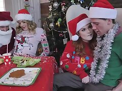hardcore family fucks for christmas