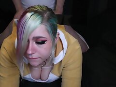 Young Slut Puppy Gets Stuffed!!!